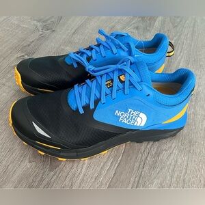 The North Face Vectiv Enduris 3 Trail Men's Black Blue Size 14 Running Shoes